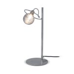 VELADOR LUCIANA Cromo incluye lámparas  led