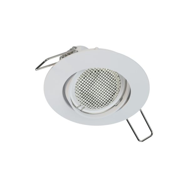 18505 Embutido de Blanco para lampara de led