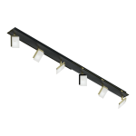 SISTEMA RAYO 6 luces Negro/Oro led