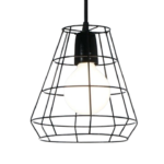 COLGANTE JAULA 211 Negro apto led