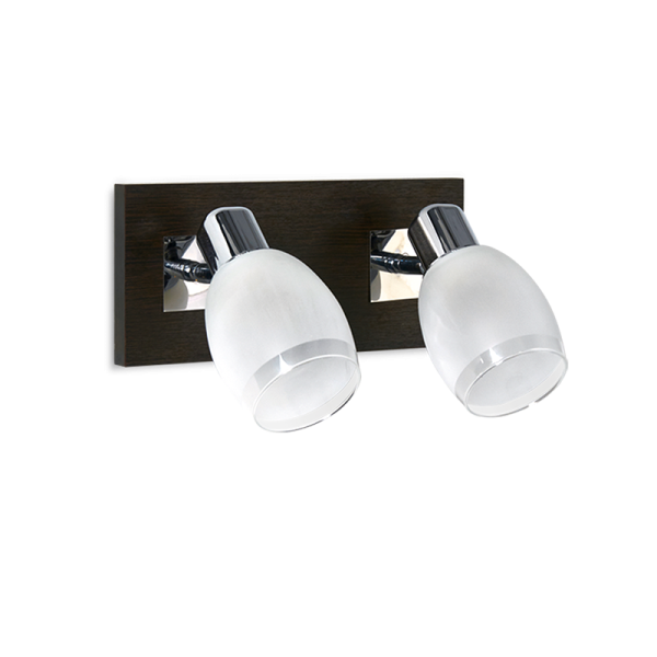 617 Aplique 2 luces apto para Led.
