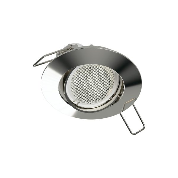 18505 Embutido de Cromo para lampara de led
