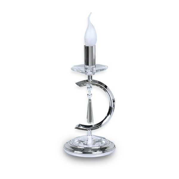 Velador Salome Cromo apto led