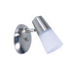 APLIQUE ECO 1 luz Acero apto Led