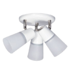 APLIQUE ECO 3 luces Blanco apto led