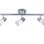 SISTEMA ECO+ 3 luces Cromo apto led