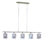 COLGANTE PYTON   5 luces apto led