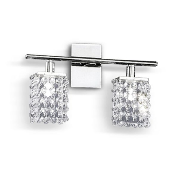 PYTON Aplique de 2 luces apto lámparas de led