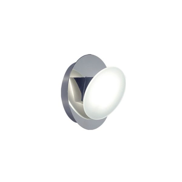 DRON Aplique de 1 luz led cromo