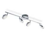 SISTEMA SALTO 4 luces Cromo led