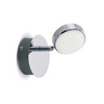 APLIQUE SALTO 1 luz Cromo  led