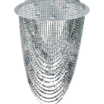 PLAFON MIA 10 luces Strass apto led