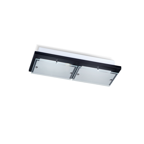 PWS/2 Plafon 2 luces de wengue apto para led
