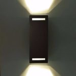 BIDIRECCIONAL ENTERO 2 luces Negro apto led