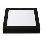PLAFON CUADRADO  Negro 18w led