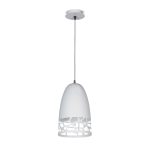 COLGANTE BALI 1 Luz Blanco apto  led