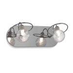 APLIQUE LUCIANA 2 luces Cromo incluye lámparas led