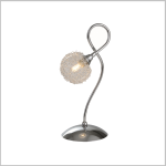 VELADOR GLOBE Cromo apto led