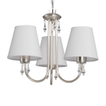 ARAÑA AMORE 3 luces Acero Apta Led