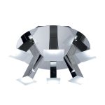 PLAFON WIT  6 luces Cromo apto led