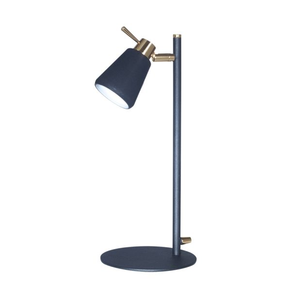 Velador Uno Negro apto para led
