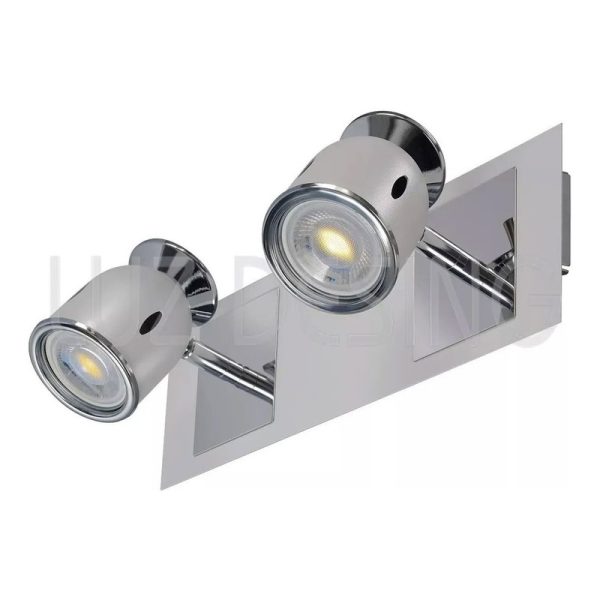 Aplique Niza 2 luces apto led