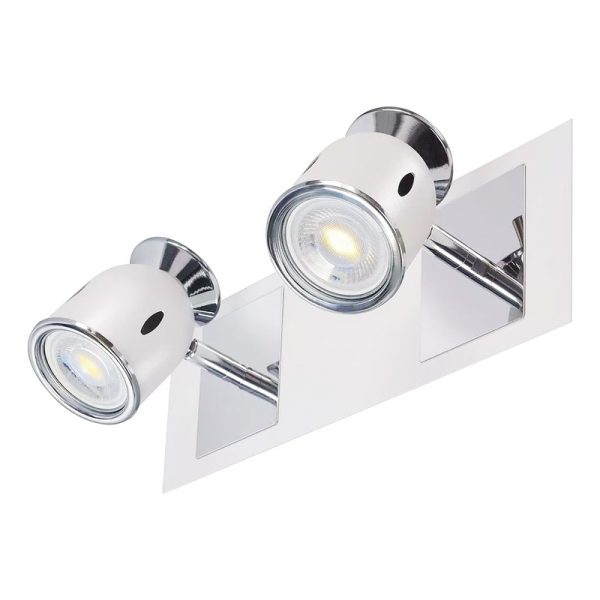 Aplique Niza 2 luces apto led