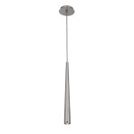 COLGANTE KONOS 1 luz Acero led