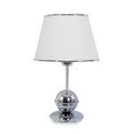VELADOR ESFERA Cromo apto led