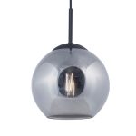 COLGANTE ARISCANI 1 luz  Negro apto  led