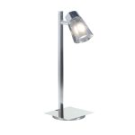 VELADOR VIRGO Cromo apto  led