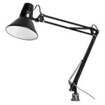 LAMPARA TABLERO Negra apto led