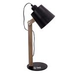 LAMPARA PAULO Negro apto led