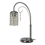 VELADOR NOVA con Strass Cromo apto led