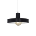 COLGANTE GRAFF 1 luz Negro apto led