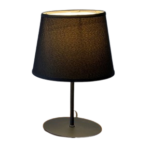 VELADOR JASPER Negro apto led