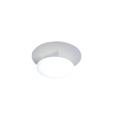 DRON Plafón 1 luz led Blanco