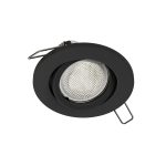 SPOT DE EMBUTIR 11010 Negro apto  led