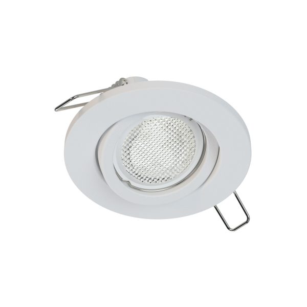 11010 Spot de Embutir Blanco apto lampara de led