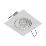 SPOT DE EMBUTIR 18525 Blanco Cuadrado apto led