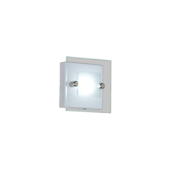 Plafón Batti 1 luz de led Blanco