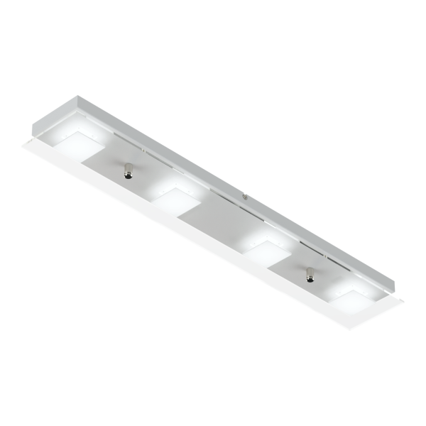 Batti Plafón/Aplique 4 luces de led Blanco