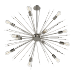 COLGANTE/ARAÑA EXPLOSION 12 luces acero apto led