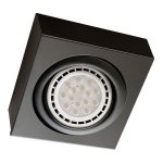 CARDANICO  1 luz negro apto led