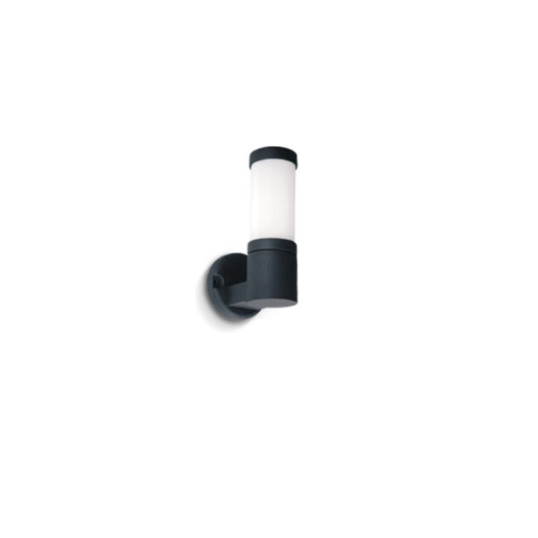 2550-A aplique circular negro 1 apto led