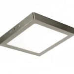 PLAFON cuadrado acero 28w  led