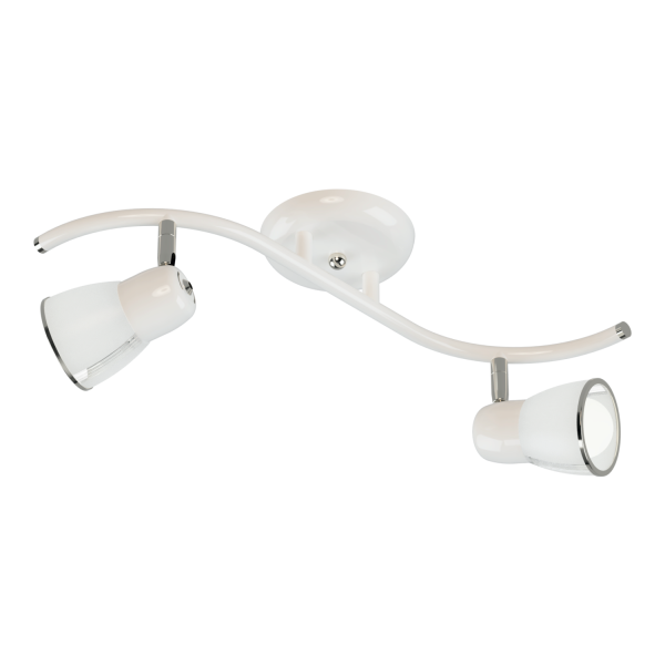 TIRAS sistema 2 luces blanco apto lampara led