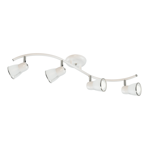 TIRAS sistema 4 luces blanco apto lampara led