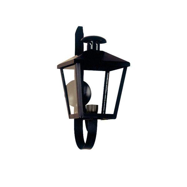 FAROL 43 NEGRO 1 LUZ APTO LED