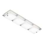 PLAFON ESCORPIO  4 luces cromo apto  led